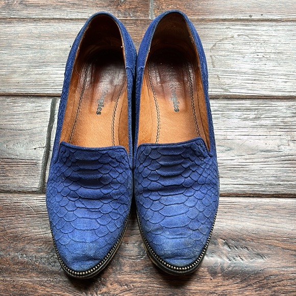 The Kooples blue suede women’s shoes size 40 - Picture 4 of 5